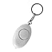 Produktbild Mini Egg Shape Damen Safety Alarm Keyring Anti-Attack Security Schutz Emergency Alarm Children School Alert, weiß, 1