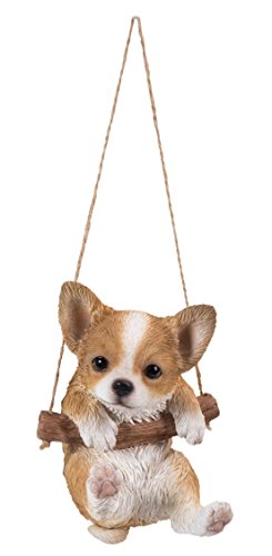 Rocken, Chihuahua Hund Ornament-von Vivid Arts