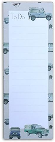 Land Rover Defender inspired to do list memo pad