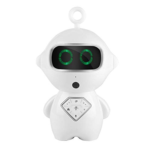 Preisvergleich Produktbild Intelligente Audio-Früherziehung Robotermusik / Sprachnachricht / Berechnung RC Roboter Lernspielzeug für Kinder (weiß)