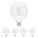 Produktbild parlat E27 LED Globe Leuchtmittel Kugelbirne (12cm Kopfdurchmesser) 18W =104W 1400lm 230° warm-weiß, 5 Stk.