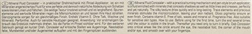 Artdeco Make-Up femme/woman, Mineral Fluid Concealer Nummer 04 Pastel vanilla, 1er Pack (1 x 4 ml) - 4