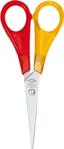 Wedo Bastelschere für Linkshänder/77721 13,5cm spitz links