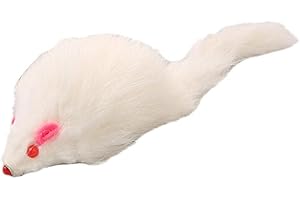 BVSPA 1Pcs False Mouse Pet Toys Long-haired Tail Mice Mouse Toys Soft Rabbit Y8N5 Toy Cats For Pet Furry Dogs Plush Fur