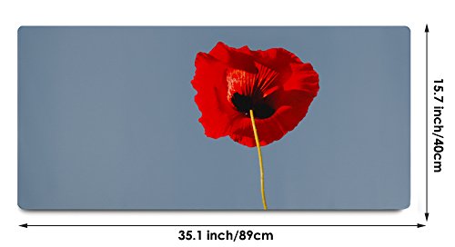 WATERFLY Großes Mauspad Mausunterlage für Gaming und Büro 89 x 40 x 0,2 cm - 3