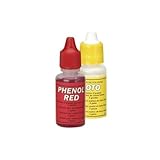 Practico kit para analizar el agua de la piscina