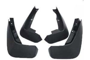 SJZT 4 pcs Car Mud Flaps for Jaguar F-Pace 2016 2017 2018 2019 2020, ABS Plastic Splash Guards Front Rear Fender Styling Body Accessories