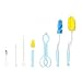 Produktbild BLEVET 7PCS Baby Flaschenbürste Set Fütterung Milchflasche Reinigungsbürsten MZ037 (Blue)