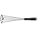 Produktbild WMF Rührblitz Schneebesen, 32 cm, Black Line, Cromargan Edelstahl, rostfrei poliert, Kunststoff, Rührbesen Quirl