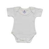 BabywearUK Body Vest Env Neck Short Sleeved - British Made
