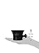 Edwin Jagger Black Porcelain Shaving Soap Bowl With Handle