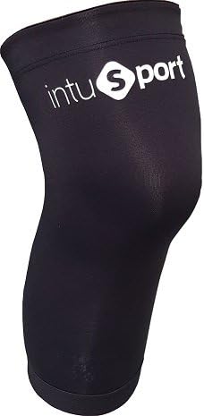 Intu Sport Copper Compression Knee Brace, #1 Pain Relief &amp; Joint Recovery, Support Sleeves ideal for sports injury, arthritis, tendonitis. Wear Anywhere – Single Sleeve