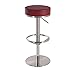 Produktbild HYLH Barhocker Home Barhocker, Barhocker aus Eisen Drehen Cafe Counter High Back Woody Kreative Retro Hohe Rezeption Küchenstuhl European High 60~85Cm Höhenverstellbar Mit Armlehnen Hocker