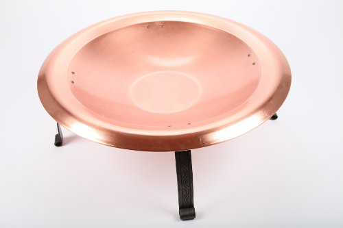 point-garden Feuerschale 74cm Garten-Grill Kupfer - 5