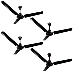 Baltra Wing 48Inch Ceiling Fan BF-186(Pack Of 4) Black