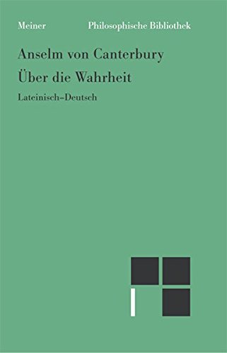 Preisvergleich Produktbild Über die Wahrheit: Lateinisch-deutsch (Philosophische Bibliothek, Band 535)