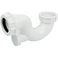 Thunderfix White Shallow Bath Trap with Eye 20mm Seal x 40mm (1.1/2")