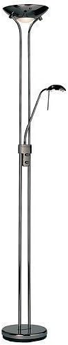 Endon Rome Mother & Child Floor Lamp Finished in Black Chrome