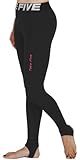 JustOneStyle Take Five Women's 105 Skin Tights Compression Leggings Base Layer Black Running Pants
