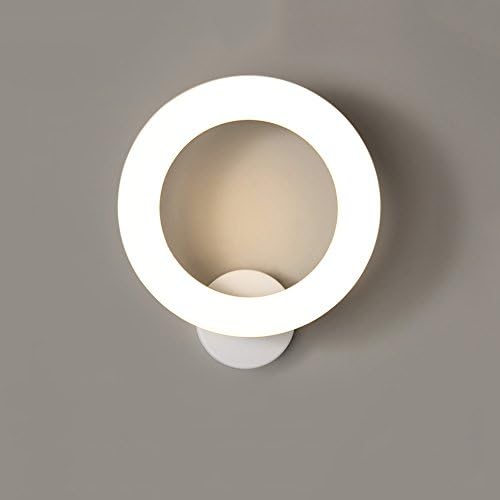 WANGLucky LED Simple Wall Lamp Mirror Front Lamp Bedroom Bathroom Bathroom Lights Creative Cosmetic Lights Energy Saving Lamps White