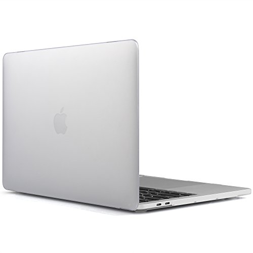 iDOO MacBook Schutzhülle / Hard Case Cover Laptop Hülle [Für 2016 MacBook Pro 13 Zoll mit/ohne Touch Bar und Touch ID: A1706 und A1708] - matt, Transparent