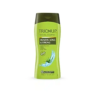 Trichup Healthy, Long & Strong Hair Shampoo - with The Natural Goodness of Aloe Vera, Neem & Henna (200ml)