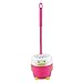 Produktbild Kumkey WC-Bürste und Halter Toilettenbürste Netter Pinguin Klobürste Kunststoff Innen Ecke Toilette Reinigungsbürste Wandmontage WC-Garnitur Badezimmer Reinigungs Werkzeuge (Rose Rot)