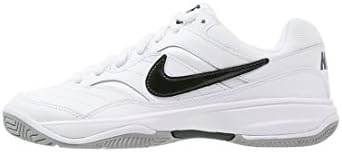 Nike Court Lite Tennis Shoes White/Black (8 UK)