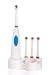 JSB HF27 Family Power Toothbrush with 4 Brush Heads and Storage Stand (Blue-White) RS.499.00