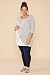 Womens Bump It Up Maternity Cotton Elastane Leggings With Comfort Panel Size 20 Navy