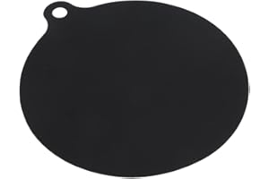 Atyhao Cuisinière à Induction Pad - Tapis de Protection Cuisinière à Induction en Silicone pour Ménage Coussin Rond Thermique Ustensiles de Cuisine 22 cm