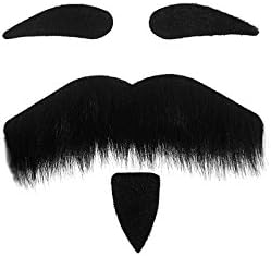 Wing Commander Bushy Moustache, Beard and Eyebrows Photo Prop XP067