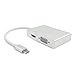 Produktbild Swiftswan 4 in 1 Typ-C zu HDMI VGA DVI USB 3.0 Konverter Kabel HD OTG Adapter