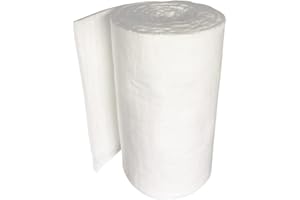 GOONSDS Isolierdecke aus Keramikfaser - Hochtemperaturbeständig, leicht,1mmx610mmx1000mm