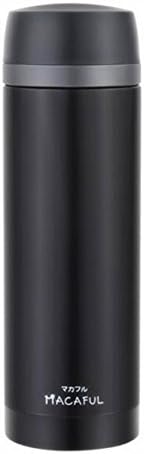 mSure Vacuum Insulated Stainless Steel Flask 550ml/19oz - Stainless Steel Double Walled &amp; BPA Free - 12hrs Cold &amp; 6hrs Hot Drinks Water Coffee Milk White Thermos/Thermal Flask(Black)