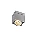 Produktbild SLV Kardamod Surface Square ES111 Single Deckenleuchte eckig, GU10, maximal 75 W, silbergrau 117104