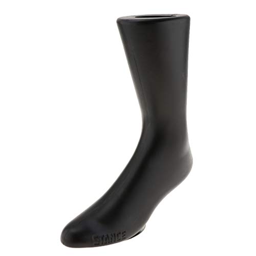 Preisvergleich Produktbild perfk Fuß Schaufensterpuppe Modell Schuhspanner Ankleidepuppe Socke Söckchen Fußring Fußspange Display Fußmodell Männer -Schwarz