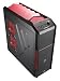 Produktbild Aerocool X-Predator X1 Devil Red Gaming-PC-Gehäuse (schwarze Innenseite, 12 cm Lüfter mit roten LEDs)