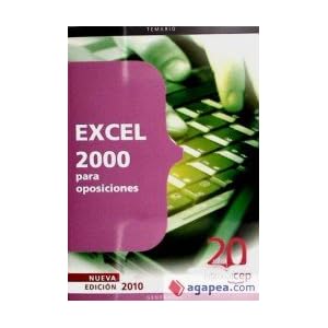 Excel 2000  para Oposiciones (Colección 57)