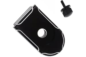 HDBUBALUS Coque de fixation pour bouton de selle de moto Harley Sportster Dyna Touring Fatboy Road King Softail Cadeau / 1 vis #2