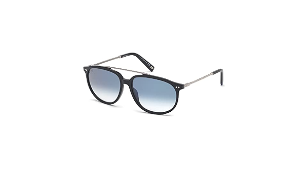 WEB Occhiali da Sole WE0256/S 01W 59-15-145 unisex nero lucido Lenti blu  gradient : Amazon.it: Abbigliamento