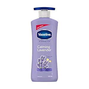 Vaseline Intensive Care Calming Lavender Body Lotion, With 100% Pure Lavender Extracts, Non-Greasy Formula, 400 ml