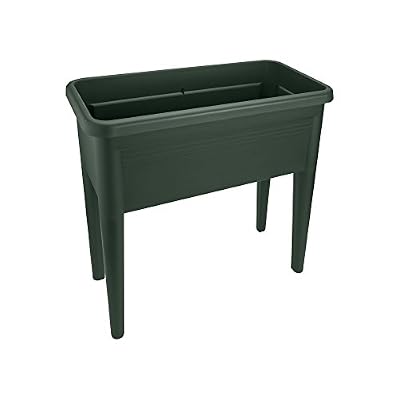 Elho Green Basics Table De Culture Xxl - Planteur - Leaf Green - Extérieur - L 36.5 x W 75.5 x H 65.1 cm