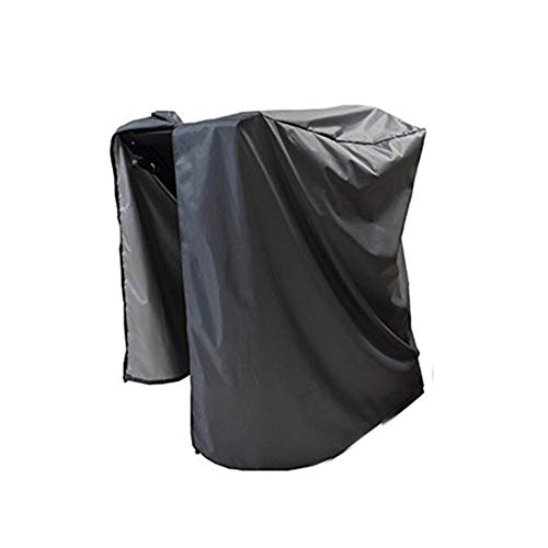 Preisvergleich Produktbild BEAUTY--Abdeckhauben Gartenmöbel Abdeckung Klapplaufband Wasserdicht, Reißfest Polyester-Tuch Rattan-Stuhl Staubdichter Schutz (Color : Gray, Size : 110x90x170cm)
