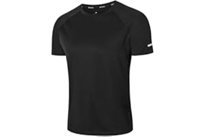 ZENGVEE Mens Gym T-Shirts Athletic Running Sports T Shirts for Men Quick Dry Moisture Wicking Workout Work Training Breathable Cool Short Sleeve Tops