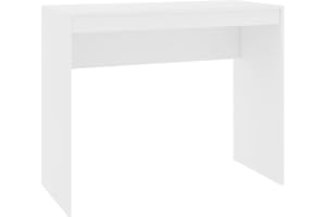 ‎VIDAXL vidaXL Schreibtisch Computertisch Büromöbel Büro PC Tisch Arbeitstisch Bürotisch Laptoptisch Konsolentisch Weiß 90x40x72cm Holzwerkstoff