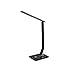 Produktbild LZK LED Schreibtischlampe 7W Augenschutz Leselampe Plug-In Nachttisch Tischlampe Smart Touch Farbtemperatur 4000K 7-Fach Dimmen Multi-Angle Rotation Null/Schwarz