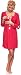 Italian Fashion IF Women Maternity Nightdress Zyta 0111 (Raspberry, L)