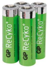 Preisvergleich Produktbild ReCyko + NiMH Akkus, 820 mAh, 4 x AAA