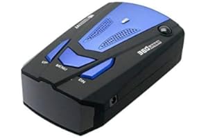 Radarwarner für Autos, TOTMOX 16 Band GPS V7 Auto Radarwarner, 360-Grad-GPS-Geschwindigkeitssicherer Anti-Radar-Laser-Detektor Alarmsystem, Digitalanzeige Sprachwarnmelder, City-/Highway-Modus